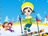 Cute Ski Girl