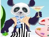 Panda Lounger Dress Up - Одень Панду!